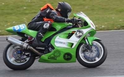 Benny and Mango at Snetterton.